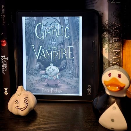 Image of: Review: Garlic and the Vampire by Bree Paulsen